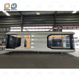 Factory Direct Customized Modular Living Capsule House Steel Structure without furniture