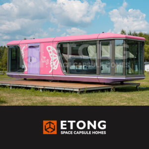 ETONG Space Capsule House F40 with furnitures