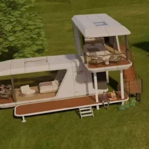 3 Bedrooms Prefab Homes Volferda OEM Capsule House Factory Home Stay Hotel Hotel Holiday for Sales