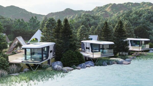 ETONG T30 28m² Aluminum alloy mobile container with terrace house - Image 2