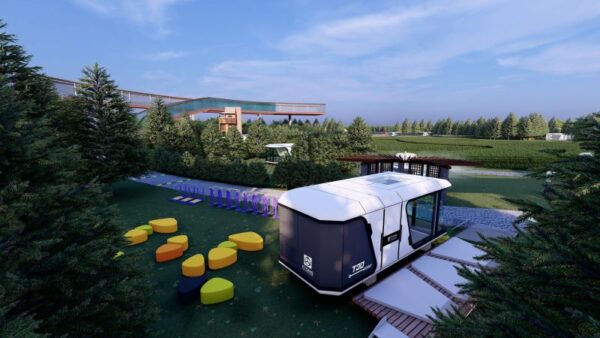 ETONG T30 28m² Aluminum alloy mobile container with terrace house - Image 5