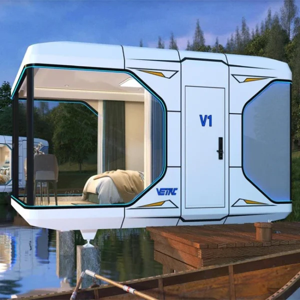 Prefab Fireproof Apple House Capsule Sleeping Pod without prescription