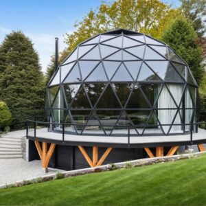 EKODOME® PRO COSMOS 29 FT / 9M GLASS HOUSE WITH FURNITURES