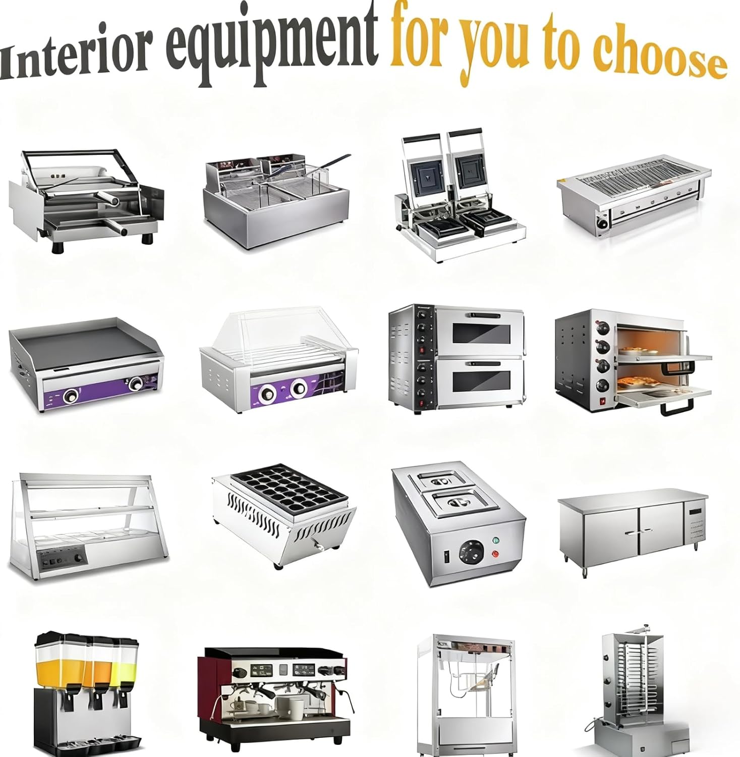 Fully Equipped Food Trailer for Sale, Mirror Stainless Steel Concession Food Truck for Hamburger Pizza BBQ Hot Dog Ice Cream Coffee, Ideal for Festivals Street Catering & Commercial - Image 8